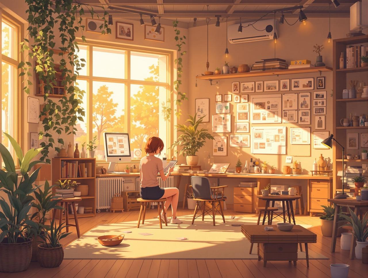 红果漫据品牌故事 - 温暖的创作工作室