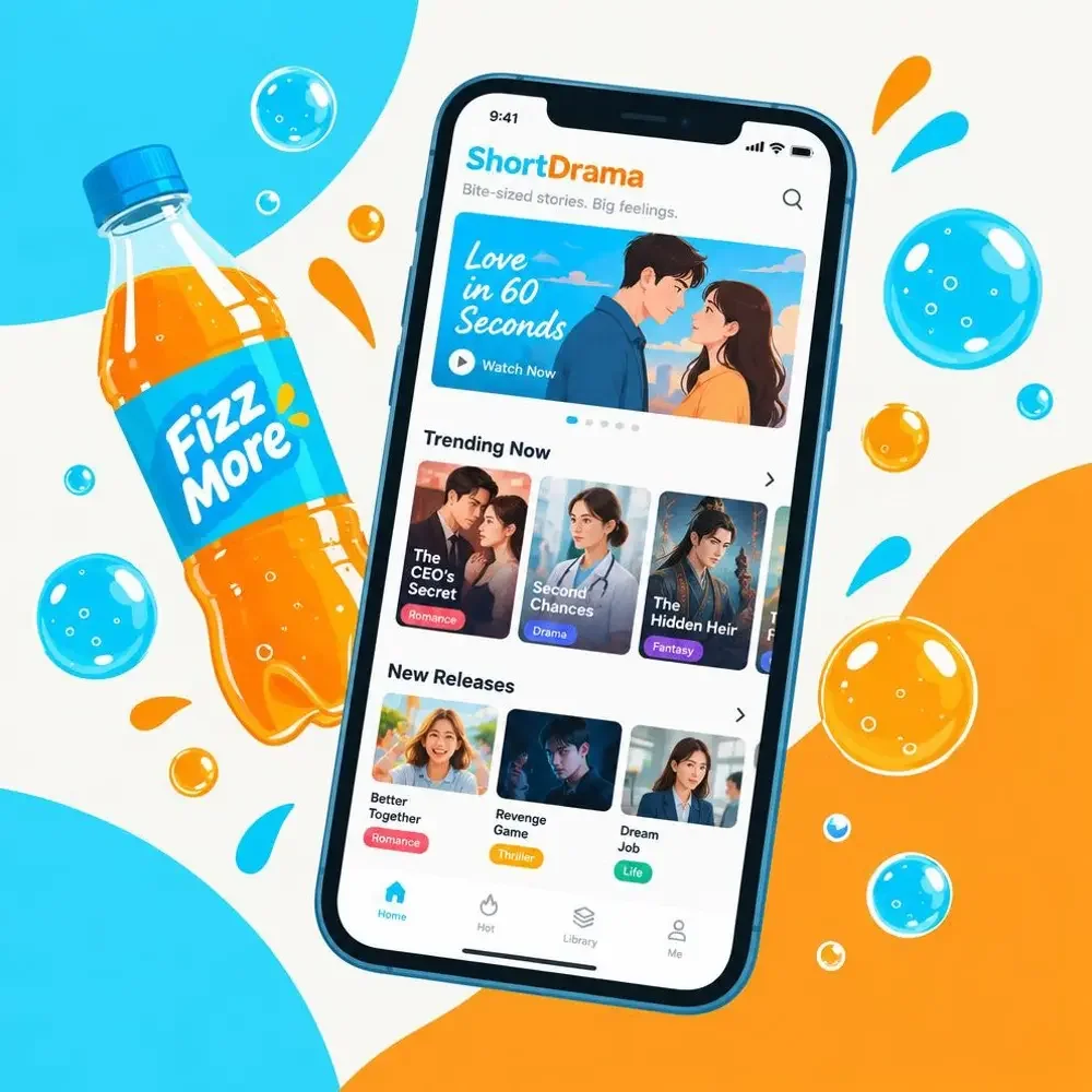 下载黄豆魔改短剧APP - 清爽追剧 黄豆魔改短剧APP界面示意图